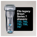 Braun Electric Shaver Head Replacement Part 70s Silver, Compatible with Legacy Series 7 Electric Razors for Men Braun Electric Shaver Head Replacement Part 70s Silver, Compatible with Legacy Series 7 Electric Razors for Men