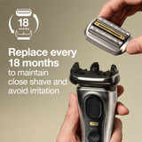 Braun Series 9 Shaver Replacement Head, Compatible with All Series 9 Electric Shavers Braun Series 9 Shaver Replacement Head, Compatible with All Series 9 Electric Shavers