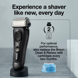 Braun Electric Shaver Head Replacement Part 83m Silver, Compatible with Series 8 Electric Razors for Men Braun Electric Shaver Head Replacement Part 83m Silver, Compatible with Series 8 Electric Razors for Men