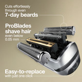 Braun Series 9 Shaver Replacement Head, Compatible with All Series 9 Electric Shavers Braun Series 9 Shaver Replacement Head, Compatible with All Series 9 Electric Shavers