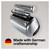 Braun Electric Shaver Head Replacement Part 70s Silver, Compatible with Legacy Series 7 Electric Razors for Men