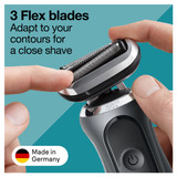 Braun Electric Shaver Head Replacement Part 74s Silver, Compatible with Series 7 Electric Razors for Men Braun Electric Shaver Head Replacement Part 74s Silver, Compatible with Series 7 Electric Razors for Men